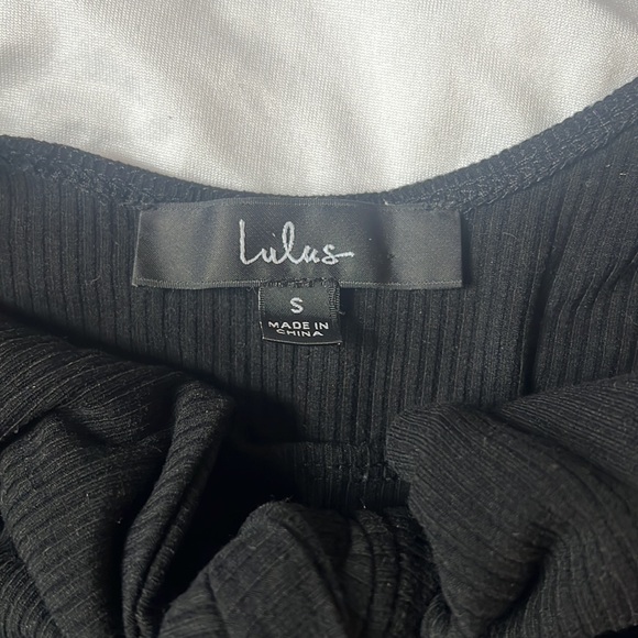 Lulus Front Tie Bodysuit - Picture 2 of 3